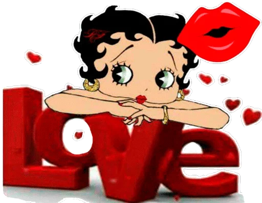 💃🏻 Betty Boop 💃🏻 sticker 😍