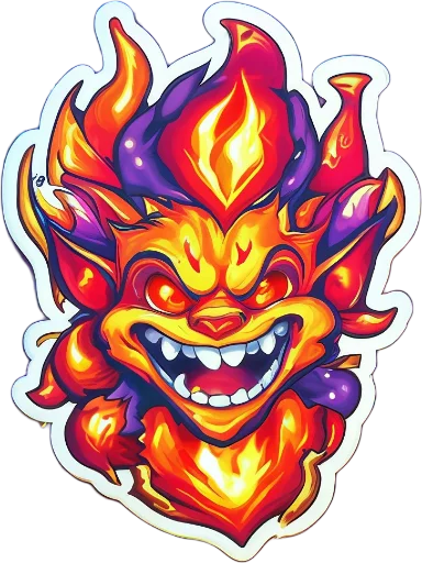 Telegram stickers BigFire