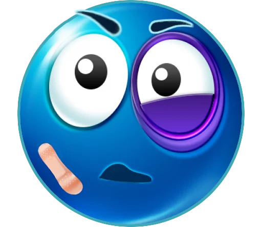 Bigeyes FACEs emoji 😖