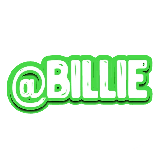 Telegram Sticker «Билли Айлиш» ✅