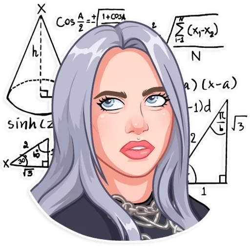 Billie Eilish emoji 🤨