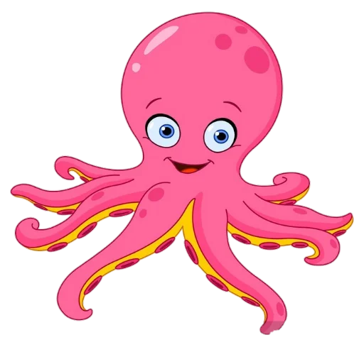 Эмодзи Octopus/pulpo 💛