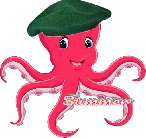 Эмодзи Octopus/pulpo 💙