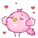 Cute bird emoji ❤️