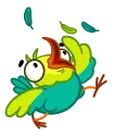 Bird of Paradise sticker 🤪