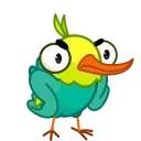 Bird of Paradise emoji 😠