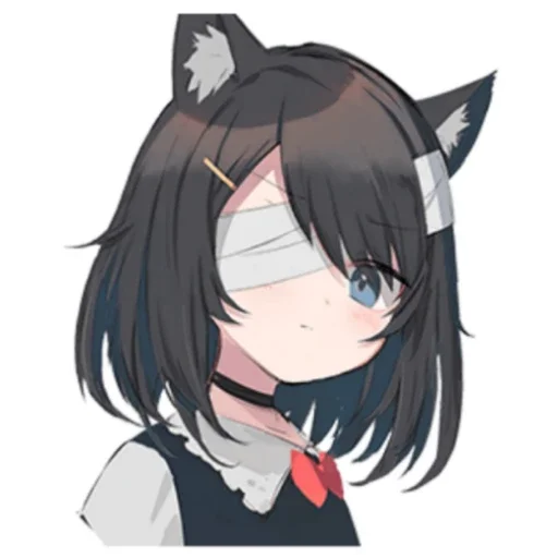 Telegram Sticker «Black cat Eve» 👿