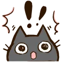 Black Cat HD emoji 😱