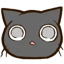 Black Cat HD emoji 😵‍💫