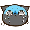 Black Cat HD emoji 😥