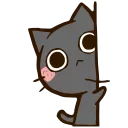 Black Cat HD emoji 🫥