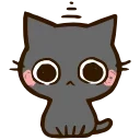 Black Cat HD emoji 🙄