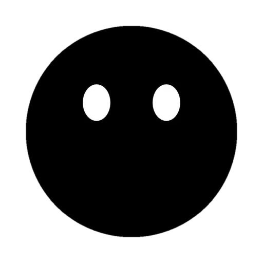Telegram stiker «Black Emojs» 😏