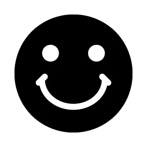 Black Emojs emoji 😏