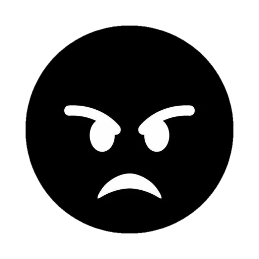 Telegram stiker «Black Emojs» 🥳