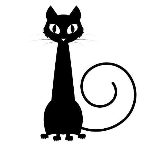 Black Love Cat stiker 😣