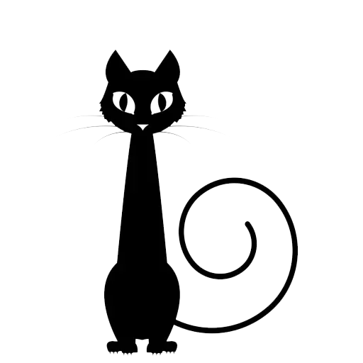 Black Love Cat stiker 😠