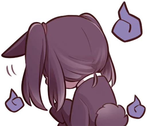 Black Sweetie Bunny By SR emoji 😨