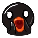 Black Duck  emoji 😱