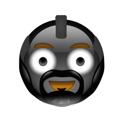 Telegram stiker «Black emoji ios» ?