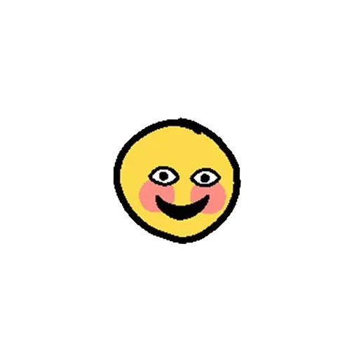Telegram Sticker «Blessed Emojis» 😶