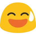 Blob Emoji Smileys  emoji 😅