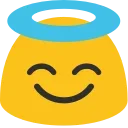Емодзі Blob Emoji Smileys  😇