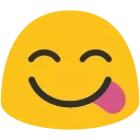 Blob Emoji Smileys emoji 😋