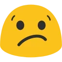Емодзі Blob Emoji Smileys  😕