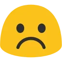 Емодзі Blob Emoji Smileys  ☹️