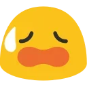 Емодзі Blob Emoji Smileys  😥
