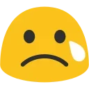 Емодзі Blob Emoji Smileys  😢