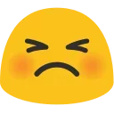 Емодзі Blob Emoji Smileys  😣