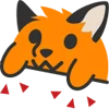 Telegram emoji Blobfox