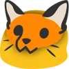 Telegram emoji «Blobfox» 😸