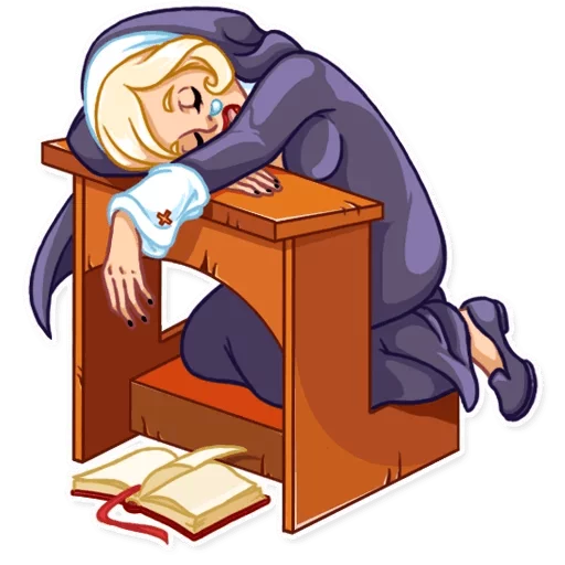 Naughty Nun sticker 😪