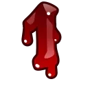 Емодзі Bloody Font Emoji 1️⃣