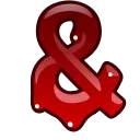 Эмодзи Bloody Font Emoji 🩸