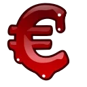 Емодзі Bloody Font Emoji 🩸