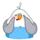 Blue Bird emoji 😛
