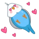 Blue Bird emoji 🥰