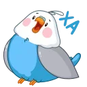 Емодзі Blue Bird 😂