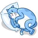 Blue Cat stiker 😥