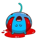 Telegram emoji Blue Cherry