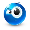 Telegram emoji Blue Emoji