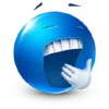 Blue Emoji emoji 😪