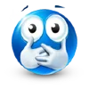 Blue Emoji emoji 🤐