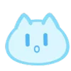 Емодзі телеграм Blue Nyan
