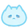 Telegram emoji Blue Nyan 