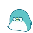 Blue Penguin emoji 🥺